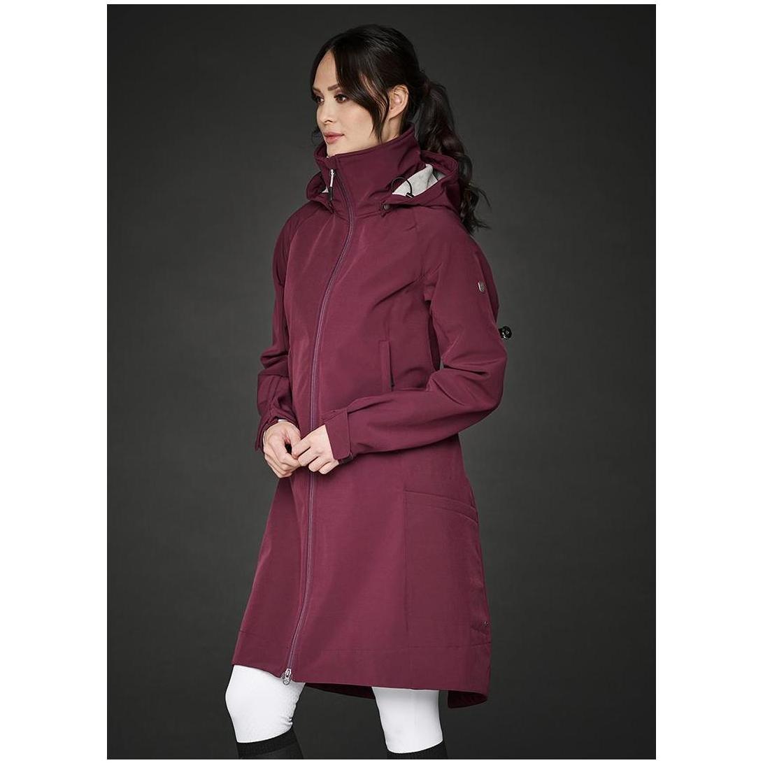 2023 Mountain Horse Stella Weichschalen-Parka 33250 - Burgundy